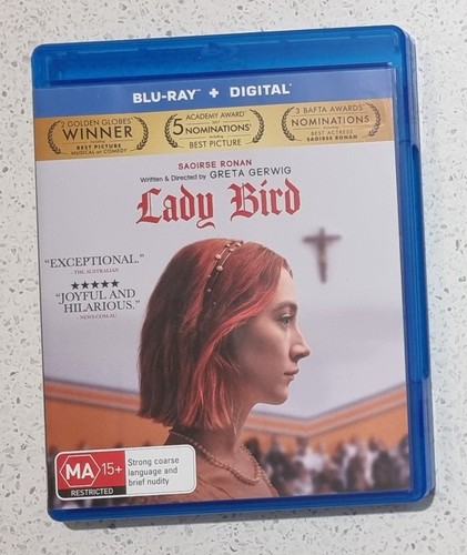Lady Bird (2017) disc cover