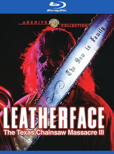 Leatherface: The Texas Chainsaw Massacre III (1990) disc cover