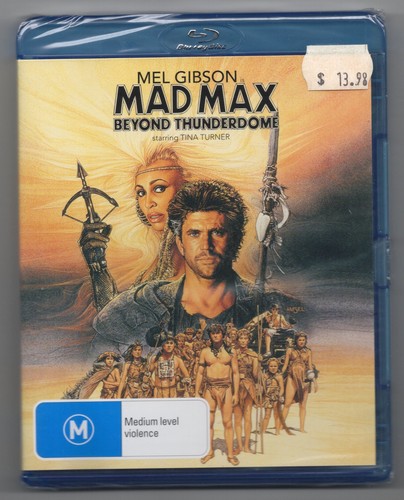 Mad Max Beyond Thunderdome (1985) disc cover