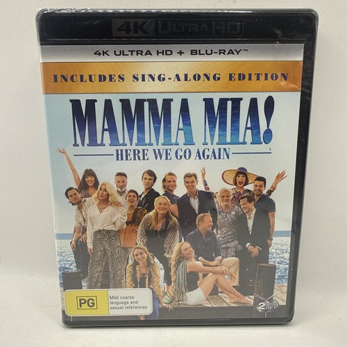 Mamma Mia! Here We Go Again (2018) disc cover