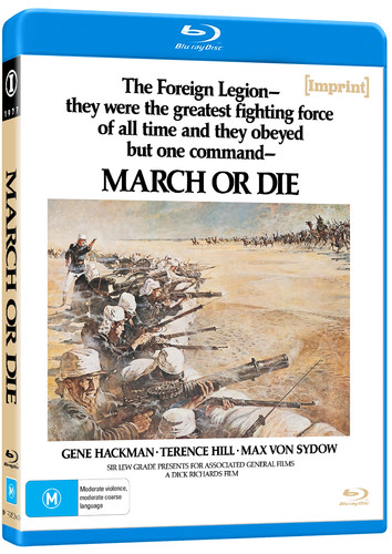 March or Die (1977) disc cover