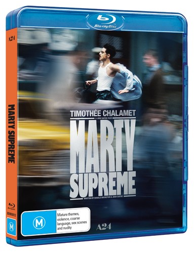 Marty Supreme (2025) disc cover