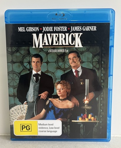 Maverick (1994) disc cover