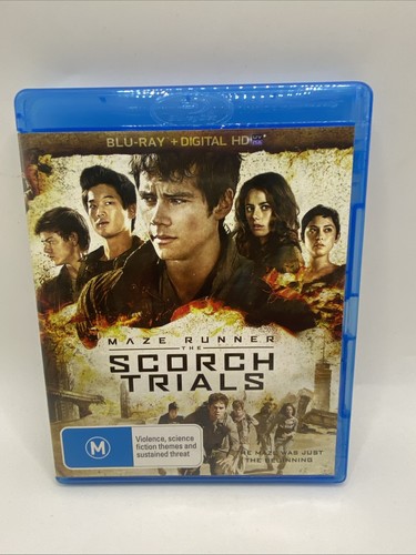 Maze Runner: The Scorch Trials (2015) disc cover