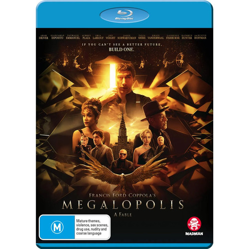 Megalopolis (2024) disc cover