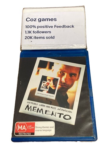 Memento (2000) disc cover
