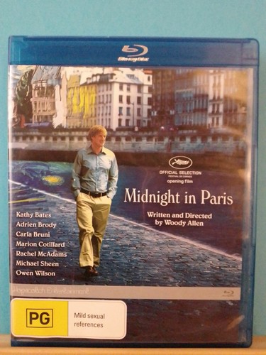 Midnight in Paris (2011) disc cover