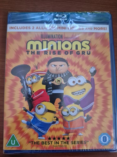 Minions: The Rise of Gru (2022) disc cover