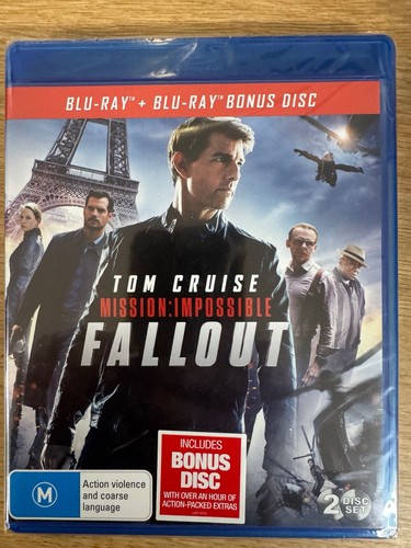 Mission: Impossible – Fallout (2018) disc cover