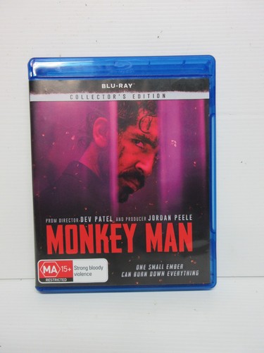 Monkey Man (2024) disc cover