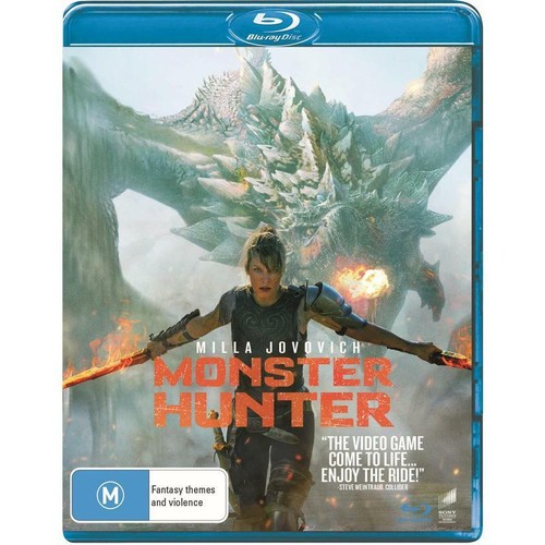 Monster Hunter (2020) disc cover