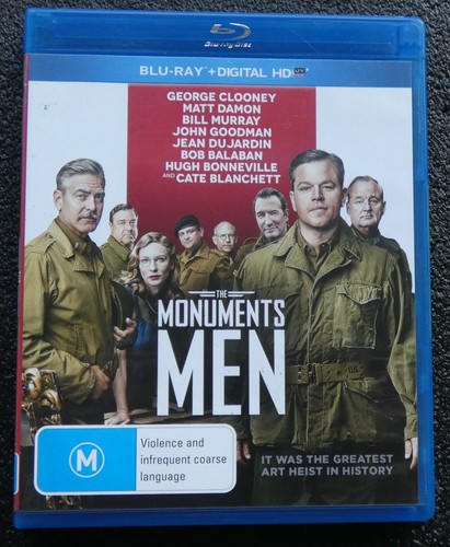 Monuments Men (2014) disc cover