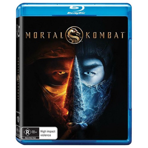 Mortal Kombat (2021) disc cover