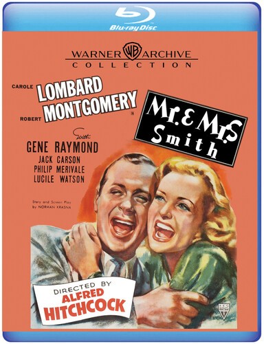 Mr. & Mrs. Smith (1941) disc cover