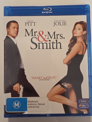 Mr. & Mrs. Smith (2005) disc cover