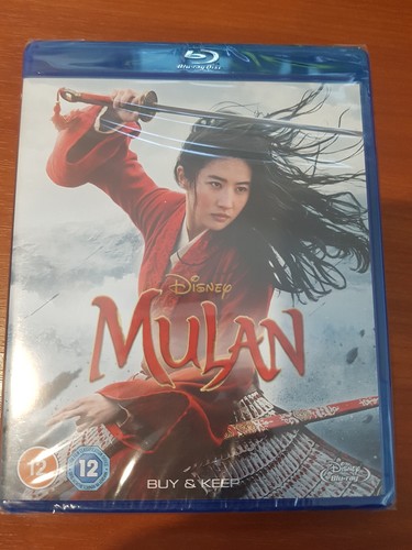Mulan (2020) disc cover