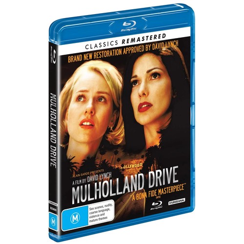Mulholland Drive (2001) disc cover