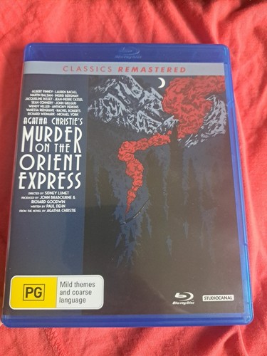 Murder on the Orient Express (1974) disc cover