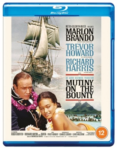Mutiny on the Bounty (1962) disc cover