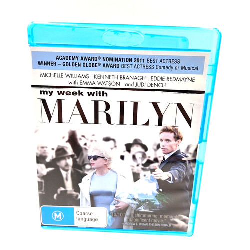 My Week with Marilyn (2011) disc cover