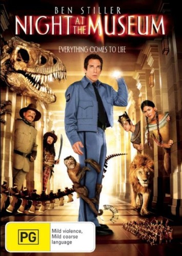 Night at the Museum (2006) disc cover