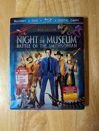 Night at the Museum: Battle of the Smithsonian (2009) disc cover