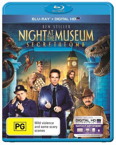 Night at the Museum: Secret of the Tomb (2014) disc cover