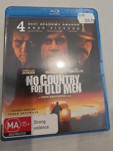 No Country for Old Men (2007) disc cover