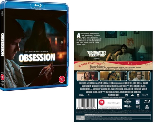 Obsession (2025) disc cover