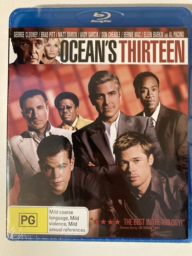Ocean's Thirteen (2007) disc cover