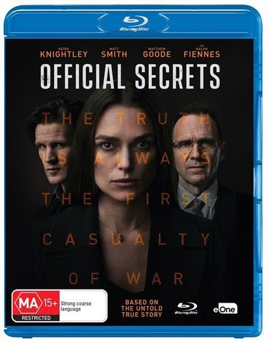 Official Secrets (2019) disc cover
