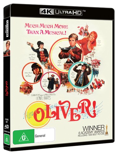 Oliver! (1968) disc cover