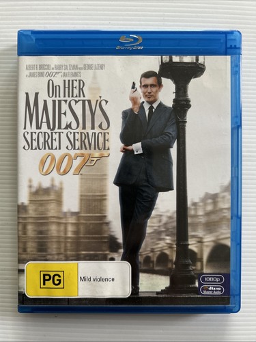 On Her Majesty's Secret Service (1969) disc cover