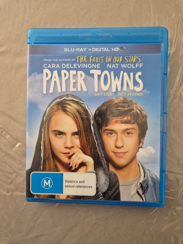 Paper Towns (2015) disc cover