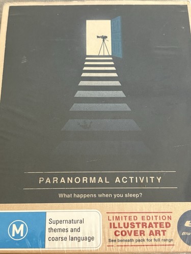 Paranormal Activity (2007) disc cover