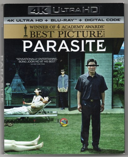 Parasite (2019) disc cover