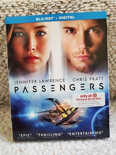 Passengers (2015) disc cover