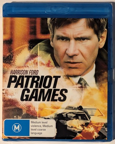 Patriot Games (1992) disc cover
