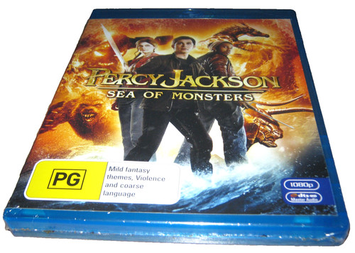 Percy Jackson & The Olympians: The Sea of Monsters (2013) disc cover