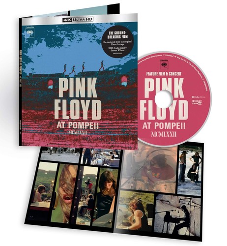Pink Floyd: Live at Pompeii (1972) disc cover