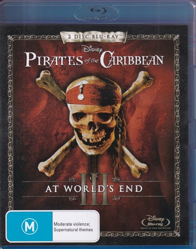 Pirates of the Caribbean: At World's End (2007) disc cover