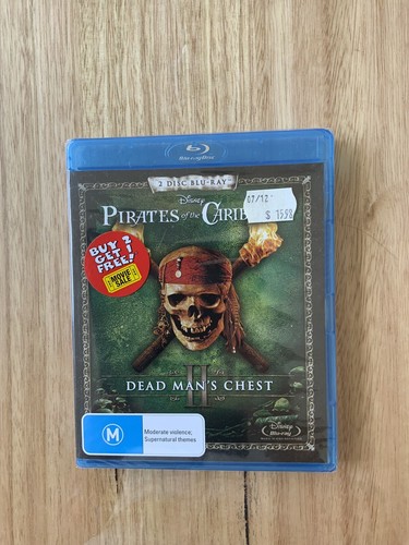 Pirates of the Caribbean: Dead Man's Chest (2006) disc cover