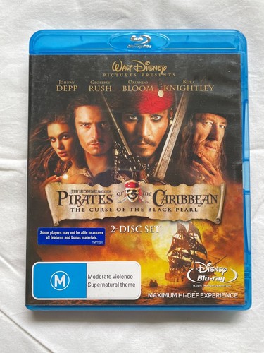 Pirates of the Caribbean: The Curse of the Black Pearl (2003) disc cover