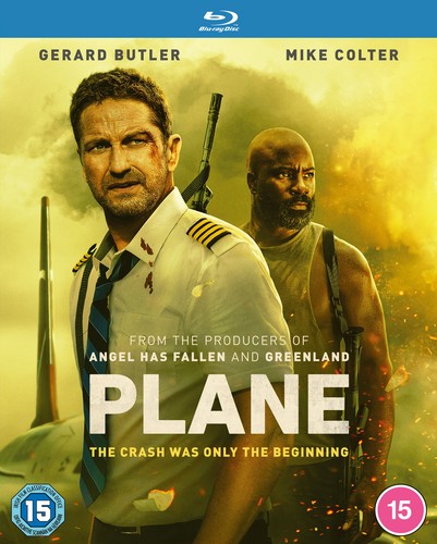 Plane (2023) disc cover