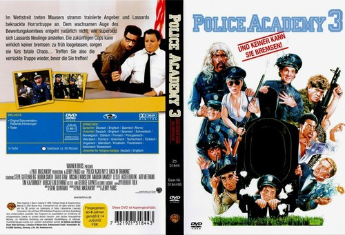 Police Academy 3: Back in Training (1986) disc cover