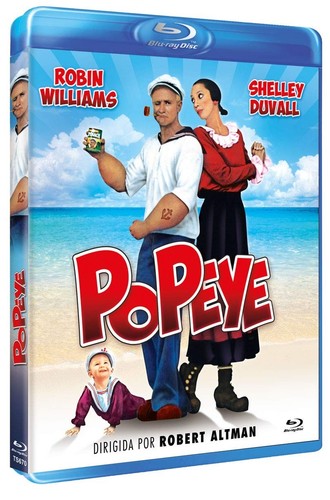 Popeye (1980) disc cover