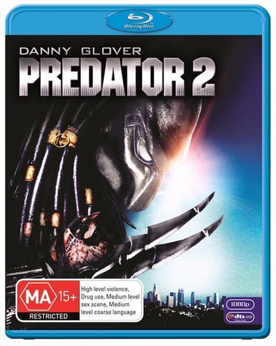 Predator 2 (1990) disc cover