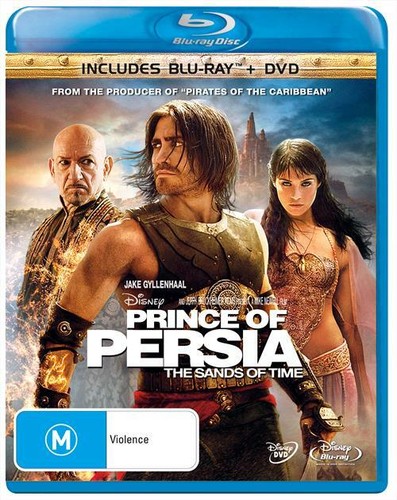 Prince of Persia: The Sands of Time (2010) disc cover