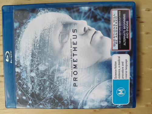 Prometheus (2012) disc cover
