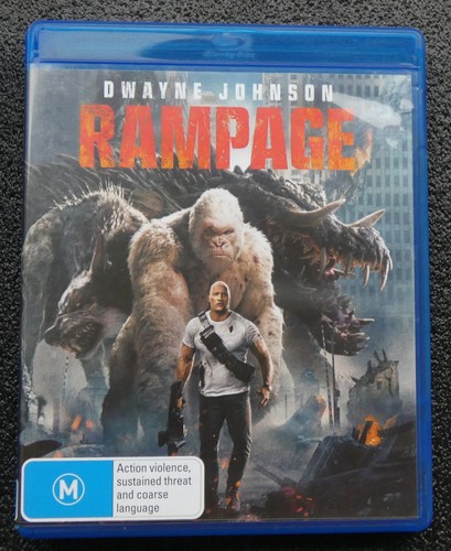 Rampage (2018) disc cover